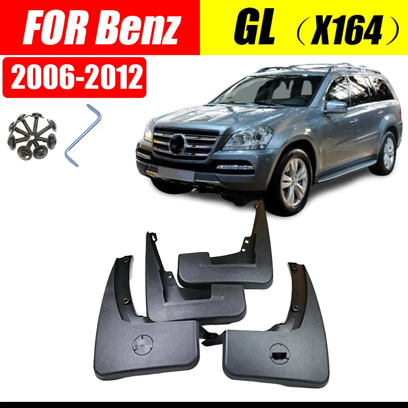 Mud flaps For Benz GL Class X164 mudguards Fender GL350 GL500 GL450 Mud flap Splash Guard Fenders Accessories Front Rear 4 pcs
Mud flaps For Benz GL Class X164 mudguards Fender GL350 GL500 GL450 Mud flap Splash Guard Fenders Accessories Front Rear 4 pcs
