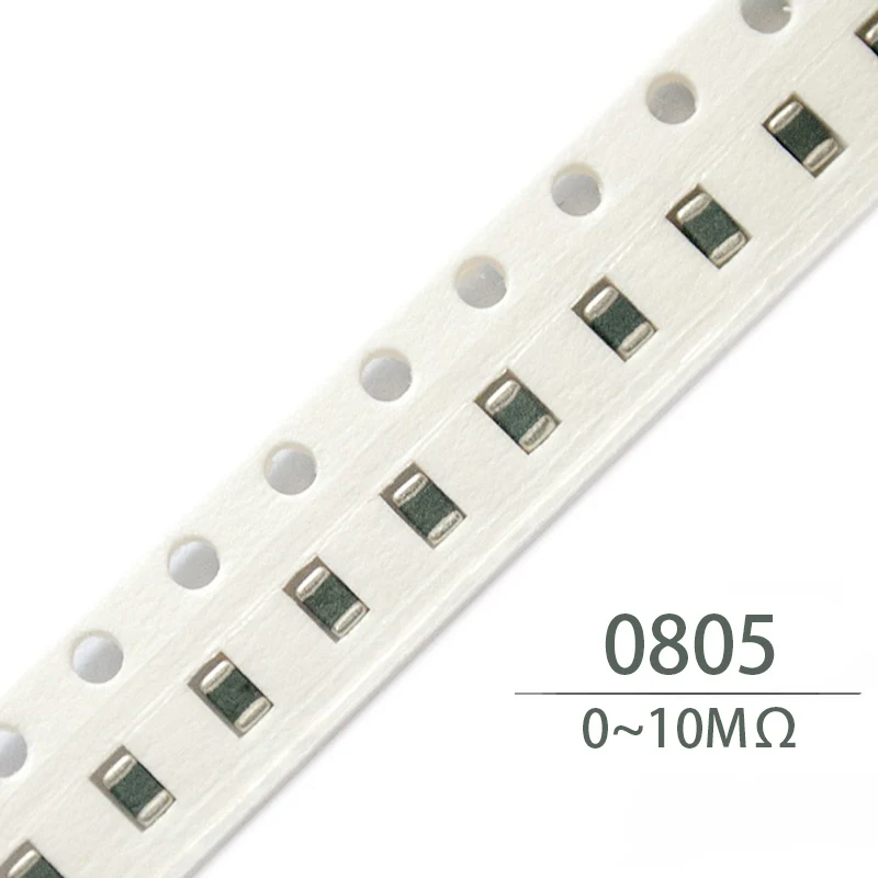 100Pcs 0805 SMD 1/4W chip resistor 0R 1R 1.1R 1.2R 1.3R 1.5R 1.6R 1.8R 2R 2.2R 2.4R 2.7R 3R 3.3R 3.6R 3.9R 4.3R 4.7R 5.1R 5.6R
100Pcs 0805 SMD 1/4W chip resistor 0R 1R 1.1R 1.2R 1.3R 1.5R 1.6R 1.8R 2R 2.2R 2.4R 2.7R 3R 3.3R 3.6R 3.9R 4.3R 4.7R 5.1R 5.6R