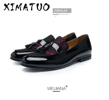 Brand Fashion Soft Artificial Leather Breathable Men's Shoes Slip-on Mocassins Men Loafers Red
Brand Fashion Soft Artificial Leather Breathable Men's Shoes Slip-on Mocassins Men Loafers Red