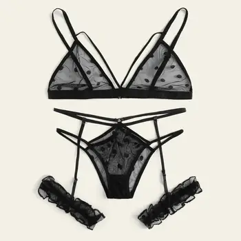 Sexy Underwear Women Lace Lingerie Bra+ Briefs Underwear Set Black Sleepwear Lenceria Mujer Tanga Hombre женское белье W3
Sexy Underwear Women Lace Lingerie Bra+ Briefs Underwear Set Black Sleepwear Lenceria Mujer Tanga Hombre женское белье W3