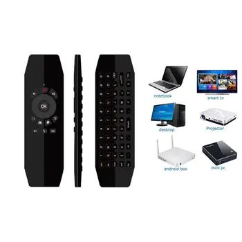T5 Mic Voice Air Mouse IR Learning Remote Control Mini Wireless Keyboard For Android TV Box PC Laptop
T5 Mic Voice Air Mouse IR Learning Remote Control Mini Wireless Keyboard For Android TV Box PC Laptop