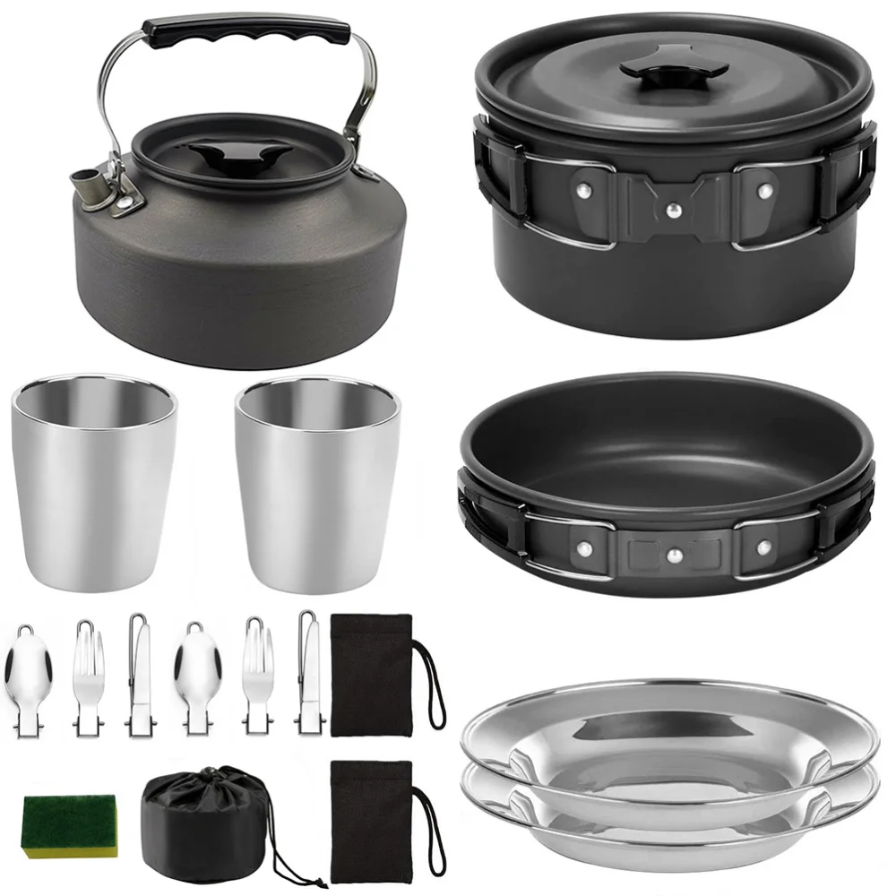 Portable Safe Convenient Cooking Tool Set Portable Teapot for Camping Outdoor Cookware
Portable Safe Convenient Cooking Tool Set Portable Teapot for Camping Outdoor Cookware