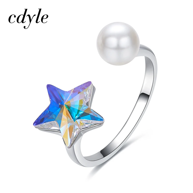 Cdyle минималистичное модное пляжное ювелирное изделие с кристаллами Swarovski в форме