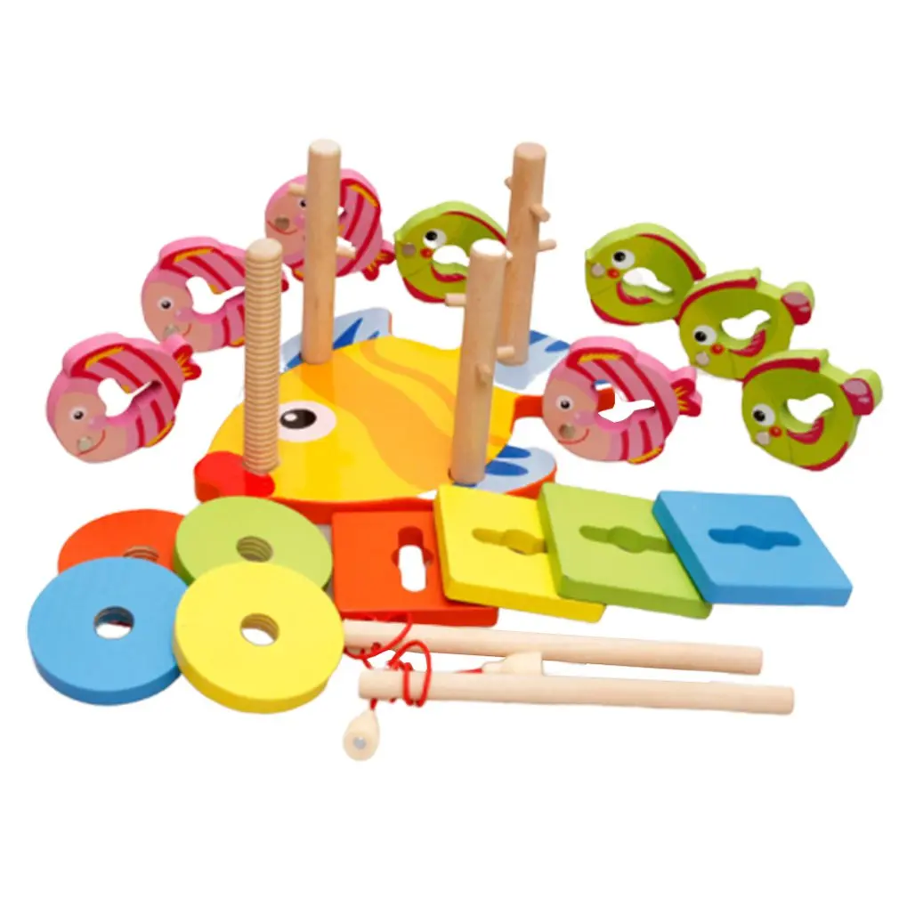 Multi-Function Fishing Set Column Magnetic Fishing Toy Geometry Matching Set Of Column Building Blocks Toys
Multi-Function Fishing Set Column Magnetic Fishing Toy Geometry Matching Set Of Column Building Blocks Toys
