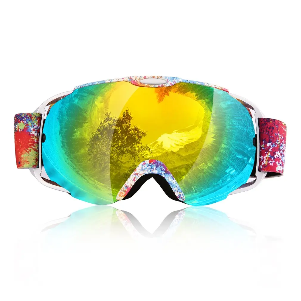UV400 for Outdoor Sports Adults Double Lens Ski Goggles Anti-fog Skiing Goggles Snow Snowboard Protective Glasses Eyewear New
UV400 for Outdoor Sports Adults Double Lens Ski Goggles Anti-fog Skiing Goggles Snow Snowboard Protective Glasses Eyewear New