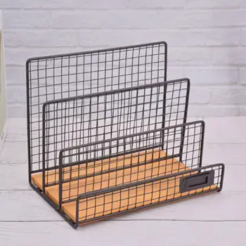 3 Grid Iron Bookshelf Desktop Bill Document Storage Rack Magazine File Organizer
3 Grid Iron Bookshelf Desktop Bill Document Storage Rack Magazine File Organizer