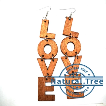 2020 LOVE wooden earrings
2020 LOVE wooden earrings