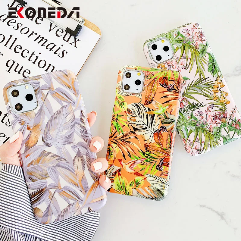 EKONEDA Vintage Gold Leaf Case For iPhone 11 Pro Max X XS Max XR Case Silicone Soft IMD Cover For iPhone 7 6 6S 8 Plus Case
EKONEDA Vintage Gold Leaf Case For iPhone 11 Pro Max X XS Max XR Case Silicone Soft IMD Cover For iPhone 7 6 6S 8 Plus Case