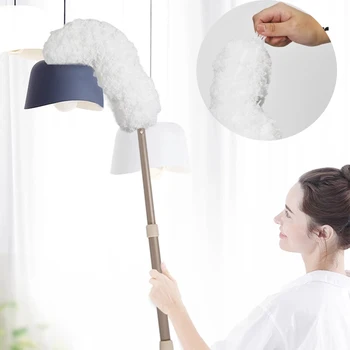 Microfiber Telescoping Duster Extendable Scratch-Resistant Cover Stainless Steel Pole Flexible Bendable Head Washable Head
Microfiber Telescoping Duster Extendable Scratch-Resistant Cover Stainless Steel Pole Flexible Bendable Head Washable Head