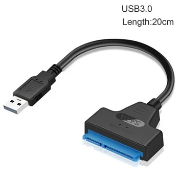 SATA 3 Cable Sata to USB Adapter 6Gbps for 2.5 Inches External SSD HDD Hard Drive 22 Pin Sata III Cable,Type-c,20cm
SATA 3 Cable Sata to USB Adapter 6Gbps for 2.5 Inches External SSD HDD Hard Drive 22 Pin Sata III Cable,Type-c,20cm