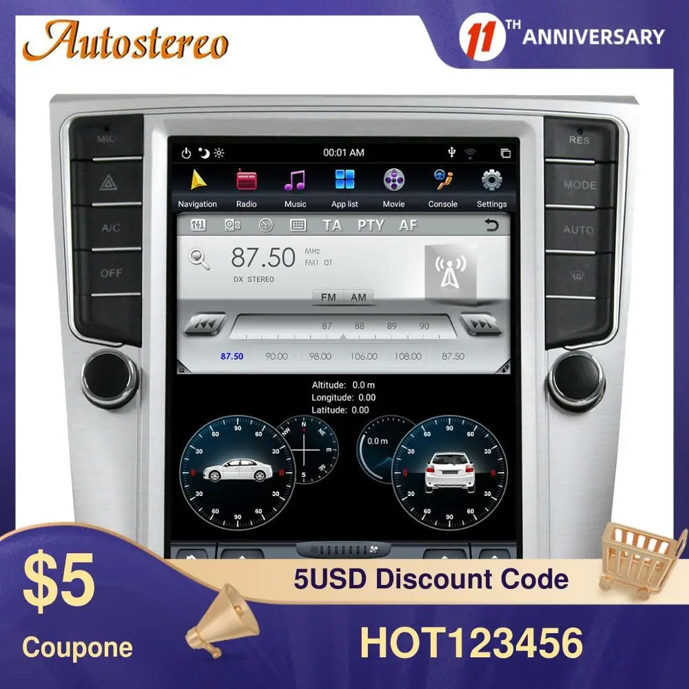 For Volkswagen Magotan 2009-2015 4G SIM Tesla Android 9.0 64GB Car GPS Navigation Stereo Head Unit Multimedia Player Auto Radio
For Volkswagen Magotan 2009-2015 4G SIM Tesla Android 9.0 64GB Car GPS Navigation Stereo Head Unit Multimedia Player Auto Radio