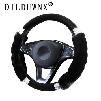DILDUWNX 37-38CM Winter Plush Car Steering Wheel Cover Plush Rex Rabbit Anti-skid Warm Car Handle Cover
DILDUWNX 37-38CM Winter Plush Car Steering Wheel Cover Plush Rex Rabbit Anti-skid Warm Car Handle Cover