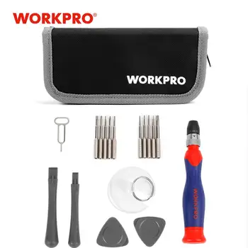 WORKPRO 17PC Precision Screwdriver for Iphone Electronics Slotted Phillips Torx Screwdriver with Quick-loading Function 
WORKPRO 17PC Precision Screwdriver for Iphone Electronics Slotted Phillips Torx Screwdriver with Quick-loading Function