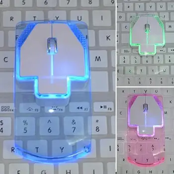 Unique creative mouse Ultra-thin Transparent 2.4GHz Wireless Optical Luminous Mouse for PC Laptop
Unique creative mouse Ultra-thin Transparent 2.4GHz Wireless Optical Luminous Mouse for PC Laptop