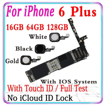 Original Mainboard For iPhone 6 Plus Motherboard With Touch ID,Free iCloud For iPhone 6Plus Logic Board With Full Chips MB
Original Mainboard For iPhone 6 Plus Motherboard With Touch ID,Free iCloud For iPhone 6Plus Logic Board With Full Chips MB