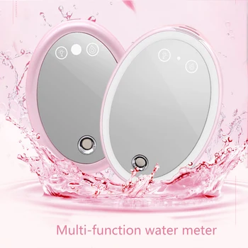Mini Mirror Sprayer Cold Spray Beauty Water Meter with LED Makeup Mirror Steam Face Humidifier 106x74x18mm Skin Care Tool EK
Mini Mirror Sprayer Cold Spray Beauty Water Meter with LED Makeup Mirror Steam Face Humidifier 106x74x18mm Skin Care Tool EK