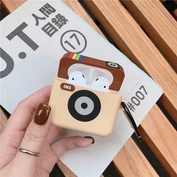 Personalized Creative Airpods Silicone Cover Protective Case Ins Camera Headset Case for Apple Bluetooth Wireless Soft Shell
Personalized Creative Airpods Silicone Cover Protective Case Ins Camera Headset Case for Apple Bluetooth Wireless Soft Shell