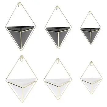 Geometric Hanging Flower Pots Holder Garden Succulent Plants Hanger Home Wall Decorations
Geometric Hanging Flower Pots Holder Garden Succulent Plants Hanger Home Wall Decorations