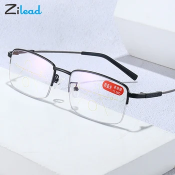 Zilead Memory Titanium Alloy Anti-Blue Light Dual-Purpose HD Smart Zoom Lens Progressive Multi-Focus Comfortable Reading Glasses
Zilead Memory Titanium Alloy Anti-Blue Light Dual-Purpose HD Smart Zoom Lens Progressive Multi-Focus Comfortable Reading Glasses