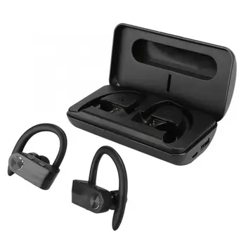 Bluetooth Headset, TWS Earhook Earphones True IPX4 Waterproof Bluetooth Headset with 3.7V Charging Bay for Running, Cycling
Bluetooth Headset, TWS Earhook Earphones True IPX4 Waterproof Bluetooth Headset with 3.7V Charging Bay for Running, Cycling