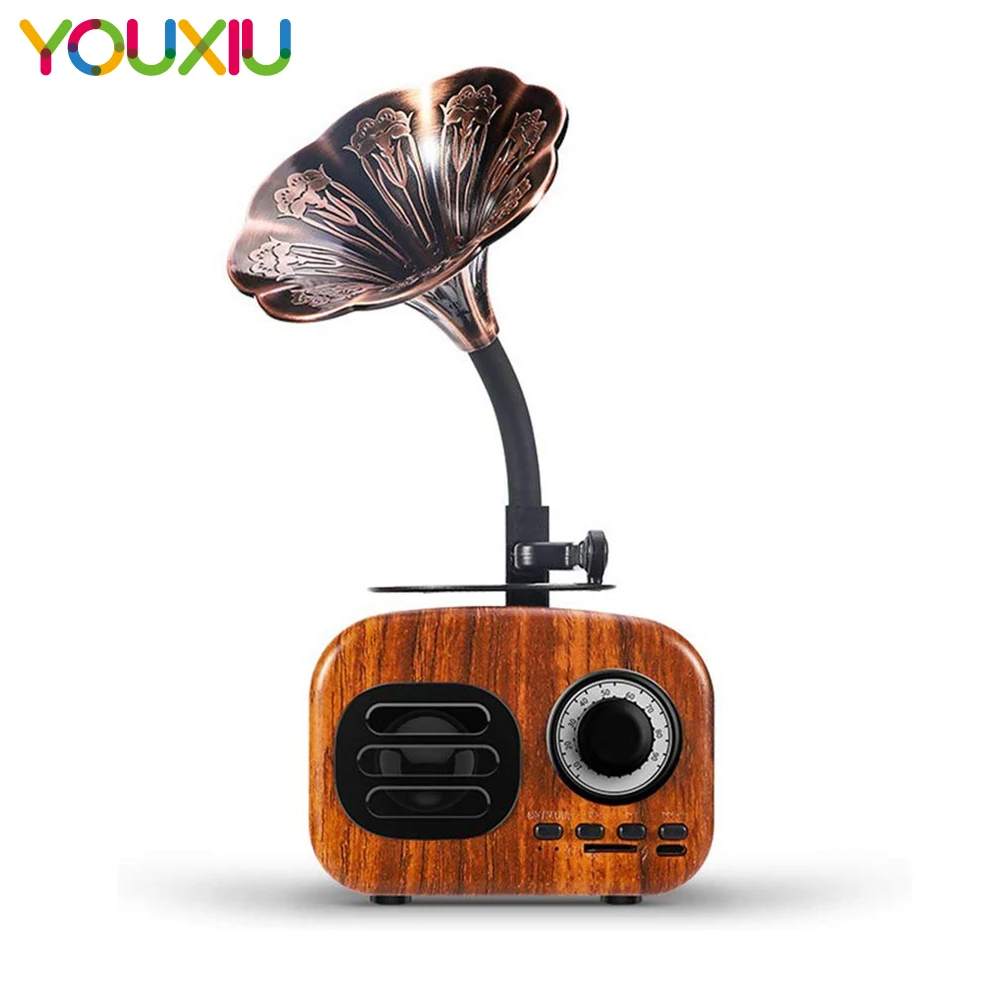 Retro Wood Portable Mini Bluetooth Speaker Wireless Loudspeaker Outdoor Speaker Sound System TF FM Radio Music Subwoofer
Retro Wood Portable Mini Bluetooth Speaker Wireless Loudspeaker Outdoor Speaker Sound System TF FM Radio Music Subwoofer