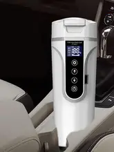 new 12V/24V 75-90W 450ml LCD Display Vehicle Heating Cup Car Smart Coffee Heat Preservation Touch Screen Travel Electric Thermo
new 12V/24V 75-90W 450ml LCD Display Vehicle Heating Cup Car Smart Coffee Heat Preservation Touch Screen Travel Electric Thermo