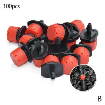 100pcs/set Sprinkler Garden Irrigation Micro Flow Dripper Irrigation Sprinklers Head Water Dripper Drip Adjustable Head C5F6
100pcs/set Sprinkler Garden Irrigation Micro Flow Dripper Irrigation Sprinklers Head Water Dripper Drip Adjustable Head C5F6