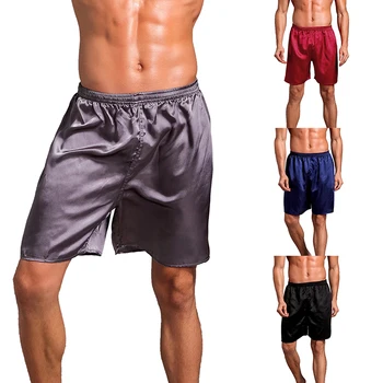 Summer Men Fashion Homewear Robes Shorts Pure Color Silk Satin Pajama Sleepwear Loungewear Underwear
Summer Men Fashion Homewear Robes Shorts Pure Color Silk Satin Pajama Sleepwear Loungewear Underwear