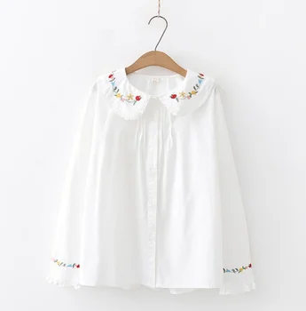 Japanese sweet lolita shirt vintage lace embroidery peter pan collar victorian shirt kawaii girl gothic lolita top loli cosplay
Japanese sweet lolita shirt vintage lace embroidery peter pan collar victorian shirt kawaii girl gothic lolita top loli cosplay