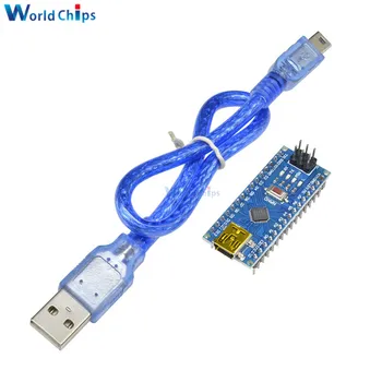 Nano 3.0 Mini USB Driver ATmega328 5V 16M Micro Controller Board Module 14 Ports Nano CH340 V3.0 For Arduino With Usb Cable Hot
Nano 3.0 Mini USB Driver ATmega328 5V 16M Micro Controller Board Module 14 Ports Nano CH340 V3.0 For Arduino With Usb Cable Hot
