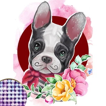 Diamond embroidery with partial filling "Bulldog", 30 x 40 cm, canvas, capacity. Set for creativity
Diamond embroidery with partial filling "Bulldog", 30 x 40 cm, canvas, capacity. Set for creativity