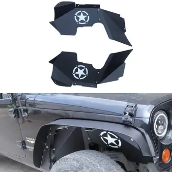 Front Inner Driving Drum Fender Liners for Jeep Wrangler JK JKU 2007-2017 Steel Sheet Black Splash Guards Lightweight Design
Front Inner Driving Drum Fender Liners for Jeep Wrangler JK JKU 2007-2017 Steel Sheet Black Splash Guards Lightweight Design