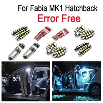 14pcs LED plate lamp + LED bulb Interior dome Light Kit for Skoda for Fabia MK1 Hatchback (1999-2007)
14pcs LED plate lamp + LED bulb Interior dome Light Kit for Skoda for Fabia MK1 Hatchback (1999-2007)