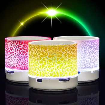 HYASIA Wireless Bluetooth Colorful Light Small Crack Speaker PC Audio Mobile Phone Mini Subwoofer Support TF Card / U Disk / AUX
HYASIA Wireless Bluetooth Colorful Light Small Crack Speaker PC Audio Mobile Phone Mini Subwoofer Support TF Card / U Disk / AUX