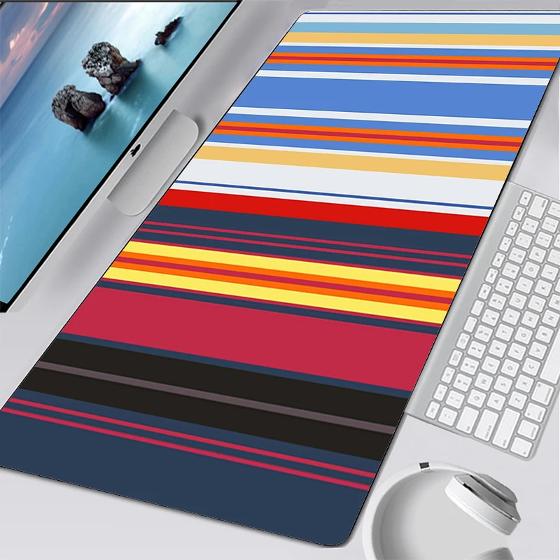 Anime Mouse Pad Colorful Stripe Wood Grain Mousepad Mat Gaming Keyboard PC Gamer Cabinet Varmilo Mausepad Gamer Accessories Rug
Anime Mouse Pad Colorful Stripe Wood Grain Mousepad Mat Gaming Keyboard PC Gamer Cabinet Varmilo Mausepad Gamer Accessories Rug