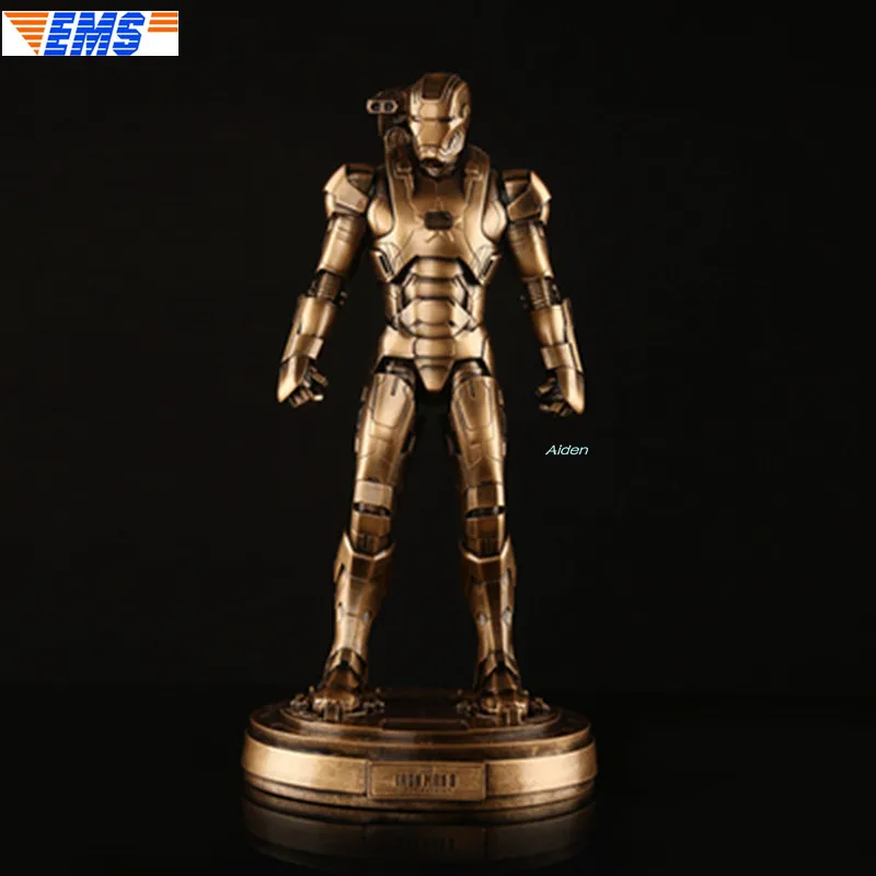 

13" Statue Superhero Bust Iron Man Tony Stark 1/6 Full-Length Portrait The Avengers Thor Hulk GK Action Model Toy BOX 33CM Z2640