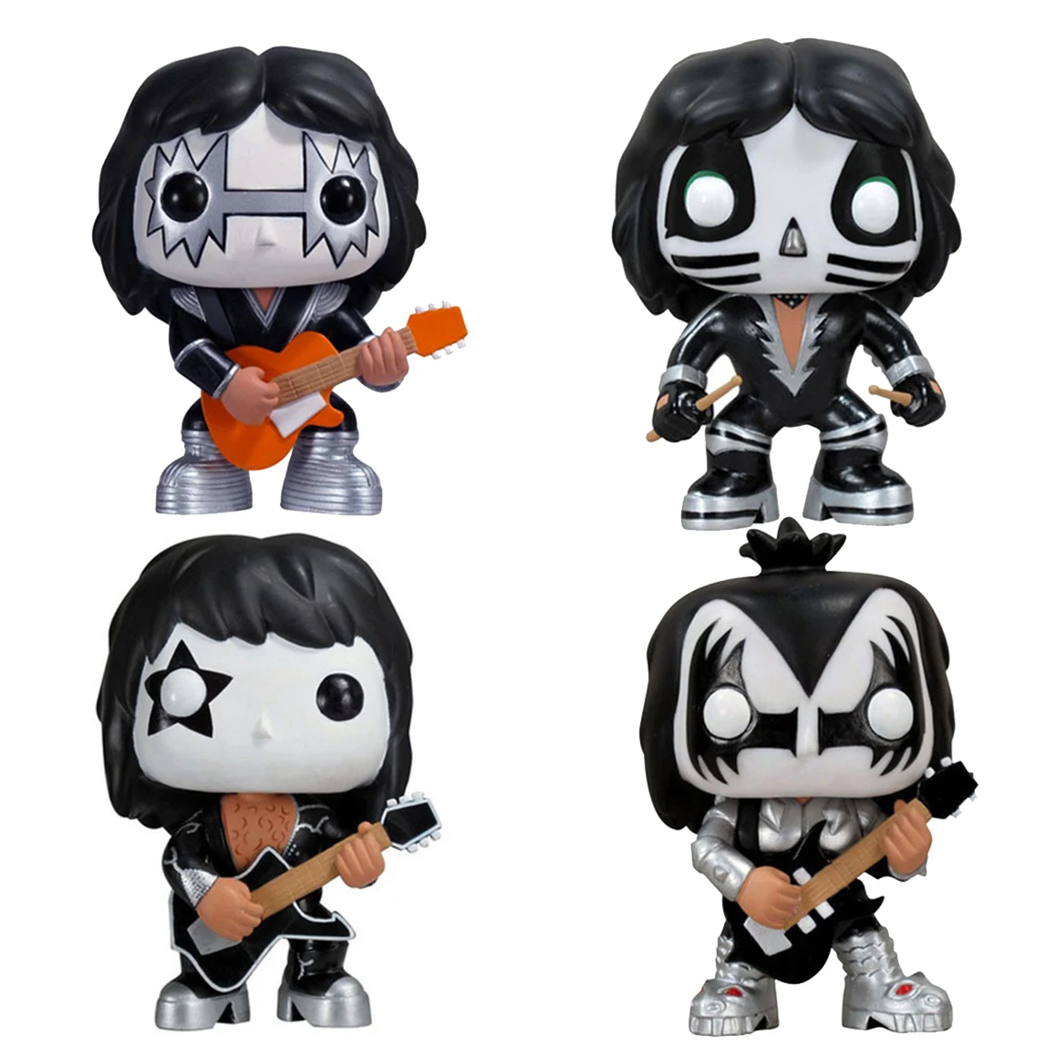Funko POP KISS Guitarist Bass Drummer Demon Catman PVC Action Figure Model Kids Birthday Gift Hot Toys
Funko POP KISS Guitarist Bass Drummer Demon Catman PVC Action Figure Model Kids Birthday Gift Hot Toys