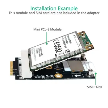 Mini PCI-E to M.2 (NGFF ) key A/E Adapter With SIM card Slot for WiFi WWAN LTE M0XB
Mini PCI-E to M.2 (NGFF ) key A/E Adapter With SIM card Slot for WiFi WWAN LTE M0XB