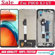 Écran tactile LCD avec cadre, 6.6 pouces, pour Xiaomi POCO X3 GT 21061110AG, Original=