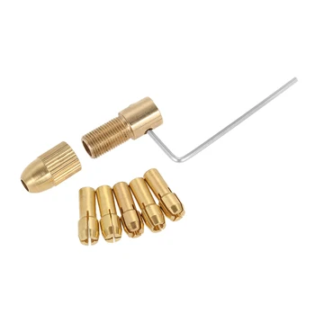 New power tool accessories 6pcs/set 1.0-3.0mm Electric Drill Bit Collet Micro mini Twist Drill Chuck Electric Grinder +Allen Wr 
New power tool accessories 6pcs/set 1.0-3.0mm Electric Drill Bit Collet Micro mini Twist Drill Chuck Electric Grinder +Allen Wr