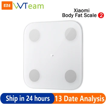 Xiaomi Smart Body Fat Scale 2 Bluetooth 5.0 Balance Test Body Date BMI Health Weight Weighing Scale Monitor LED Display
Xiaomi Smart Body Fat Scale 2 Bluetooth 5.0 Balance Test Body Date BMI Health Weight Weighing Scale Monitor LED Display