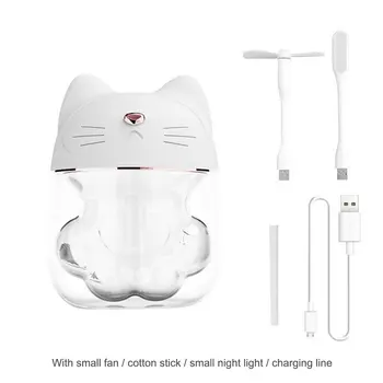Cute Cat Claw Cup Air Humidifier USB Desktop Diffuser Mist Maker Ultrasonic Air Humidifier Colorful Night Light
Cute Cat Claw Cup Air Humidifier USB Desktop Diffuser Mist Maker Ultrasonic Air Humidifier Colorful Night Light