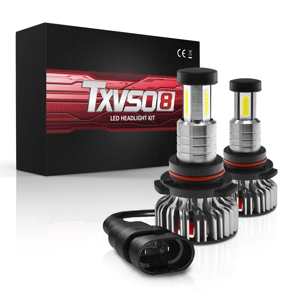 2Pcs 9005 LED Headlights TXVSO8 X3 HB3 Bulb Light Error Free 120W 30000LM Exterior Parts Car Headlight Bulbs
2Pcs 9005 LED Headlights TXVSO8 X3 HB3 Bulb Light Error Free 120W 30000LM Exterior Parts Car Headlight Bulbs