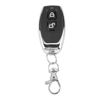 New Metal RF Wireless Remote Controller Two Buttons Learning Code Transmitter 433MHz For Garage Gates Doors
New Metal RF Wireless Remote Controller Two Buttons Learning Code Transmitter 433MHz For Garage Gates Doors