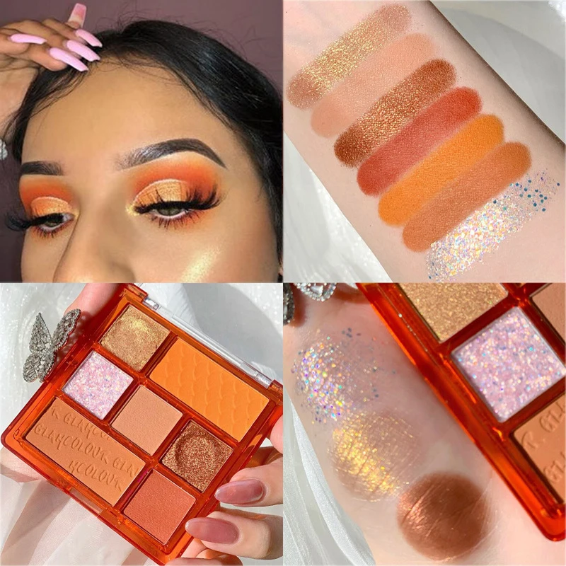 7 Colors Giltter Matte Eyeshadow Palette Waterproof Metallic Diamond Shimmer Eye Shadow Sequin Makeup Pallete Cosmetics Pigment
7 Colors Giltter Matte Eyeshadow Palette Waterproof Metallic Diamond Shimmer Eye Shadow Sequin Makeup Pallete Cosmetics Pigment