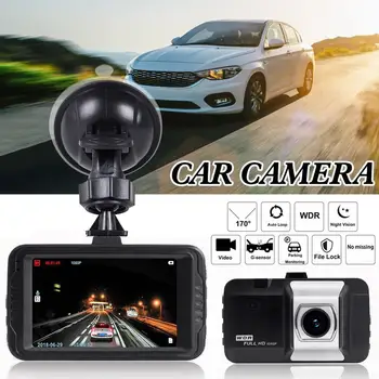 Dash Cam 3.0" LCD Screen 170° Wide Angle Driving Car Recorder Motion Dection Loop Recording, Night Vision
Dash Cam 3.0" LCD Screen 170° Wide Angle Driving Car Recorder Motion Dection Loop Recording, Night Vision