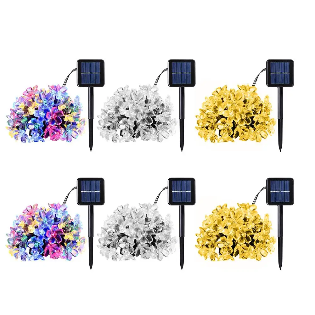 Outdoor 20/50LED Solar Cherry Blossom Fairy String Light Holiday Decorative Lamp Long Life Safety Stability and Reliability
Outdoor 20/50LED Solar Cherry Blossom Fairy String Light Holiday Decorative Lamp Long Life Safety Stability and Reliability