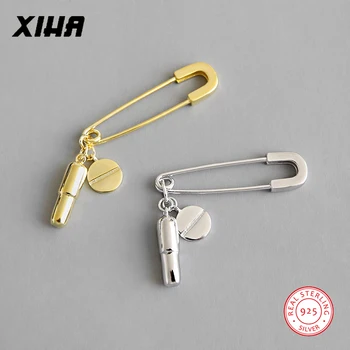 Trendy 925 Sterling Silver Hoop Earring Women Ear Pierced Round Disc Safety Pin Capsule Pills Earring with Charm Fashion Jewelry
Trendy 925 Sterling Silver Hoop Earring Women Ear Pierced Round Disc Safety Pin Capsule Pills Earring with Charm Fashion Jewelry