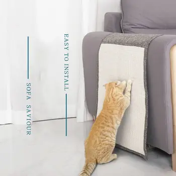 Sofa Protection Couch Cat Scratch Mat with Compartments Sisal Scratch Carpet for Cats Practical Durable Household Pet
Sofa Protection Couch Cat Scratch Mat with Compartments Sisal Scratch Carpet for Cats Practical Durable Household Pet