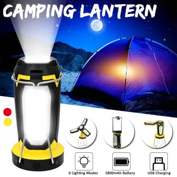COB Portable Lantern Lamp LED Camping Light Deformation Rechargeable Tent Lamp Ultra Bright Led Lightweight Camping Lamp
COB Portable Lantern Lamp LED Camping Light Deformation Rechargeable Tent Lamp Ultra Bright Led Lightweight Camping Lamp